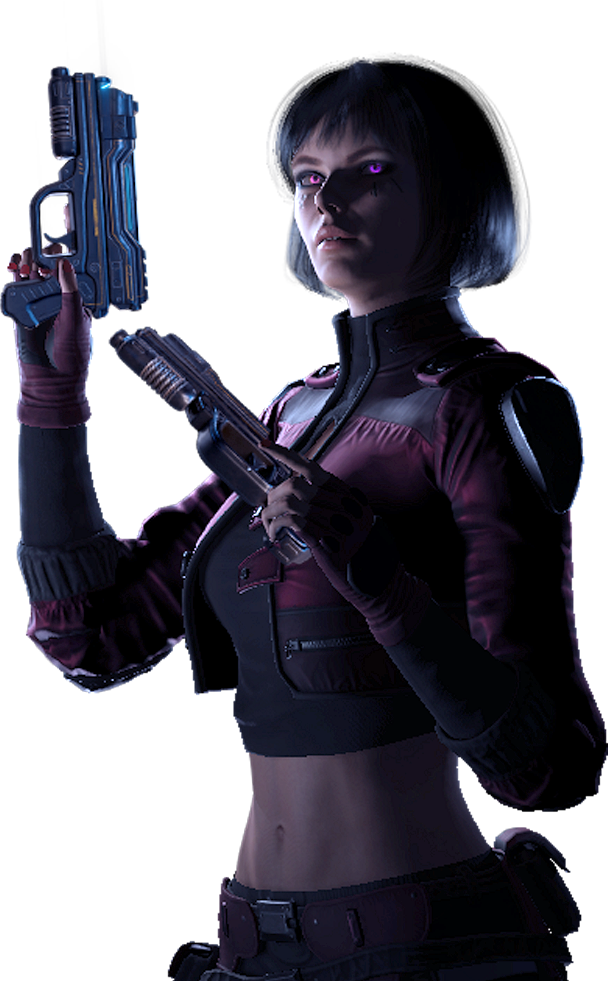 Memento Machinam Main Character Logo
